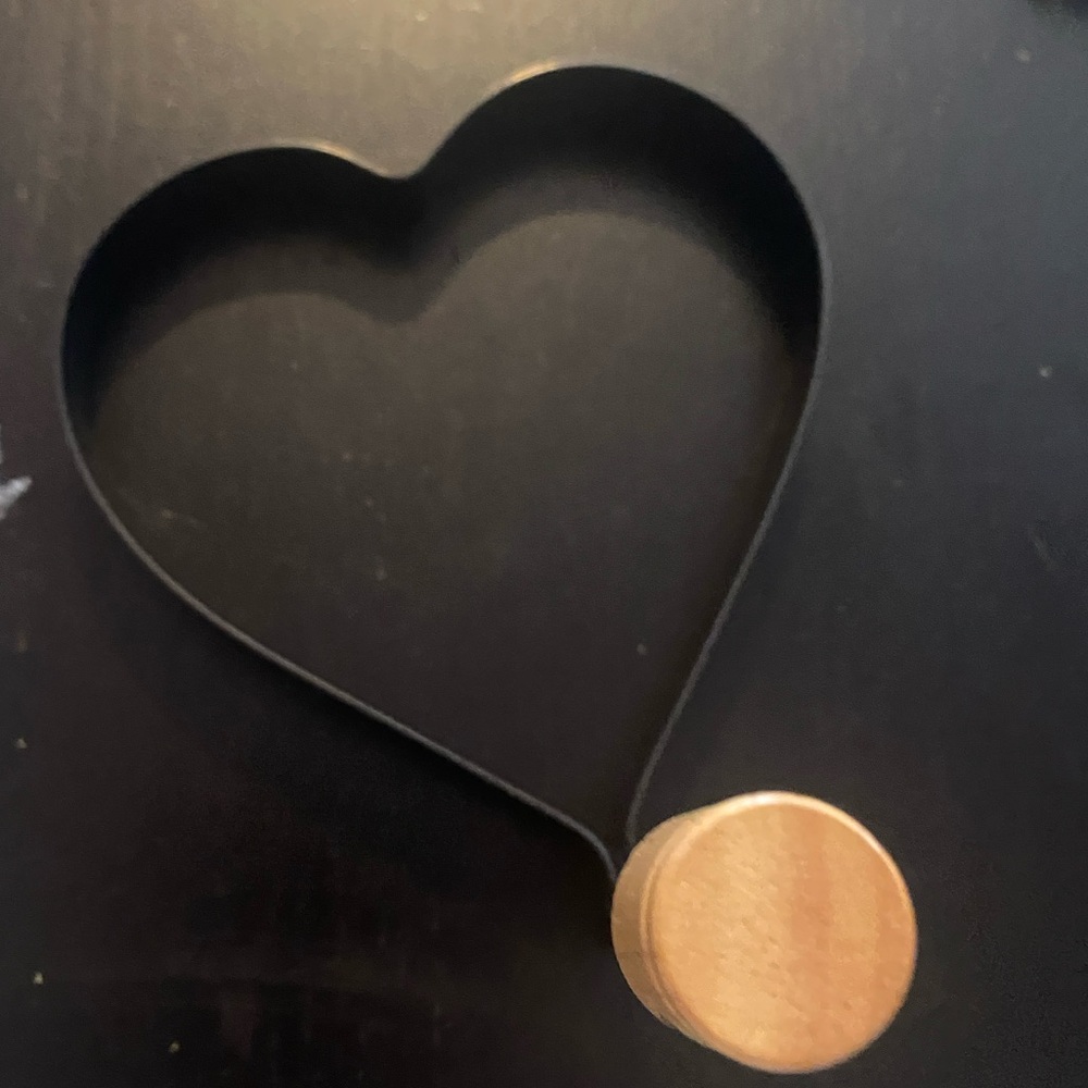 Set of 4 heart molds